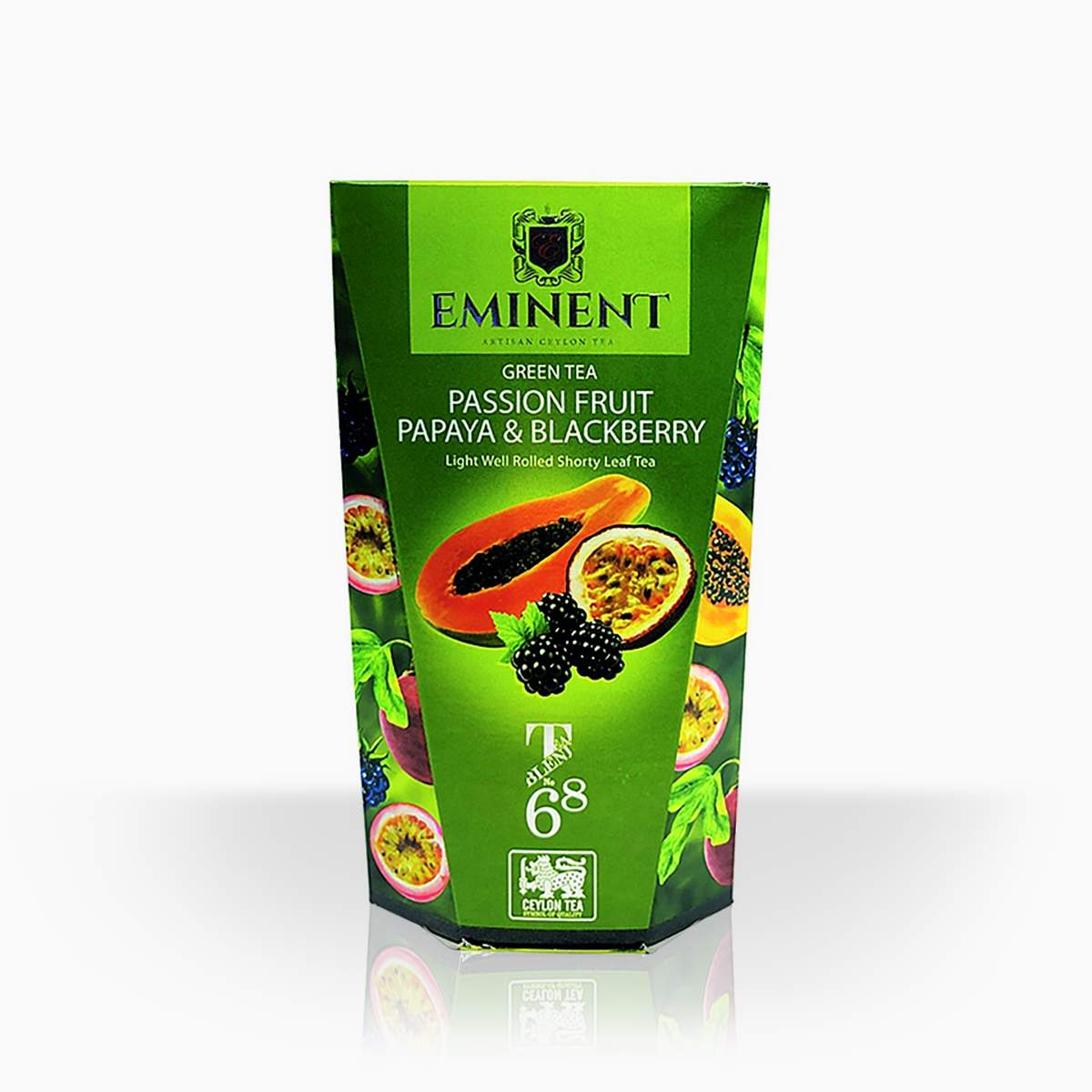 #3168 Čaj Eminent Passion Papaya Blackberry Green 100g