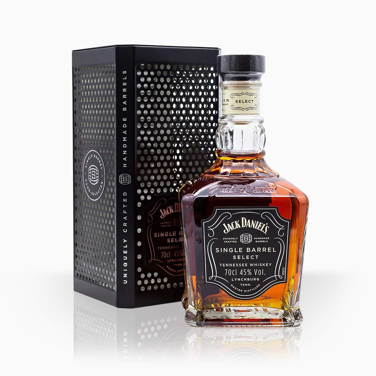 Whiskey Jack Daniel's Single Barrel Metal Gift Tin 45% 0,7l