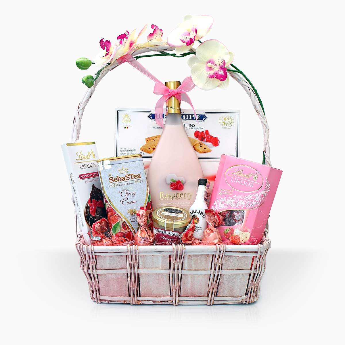Gift Basket “White Orchid”