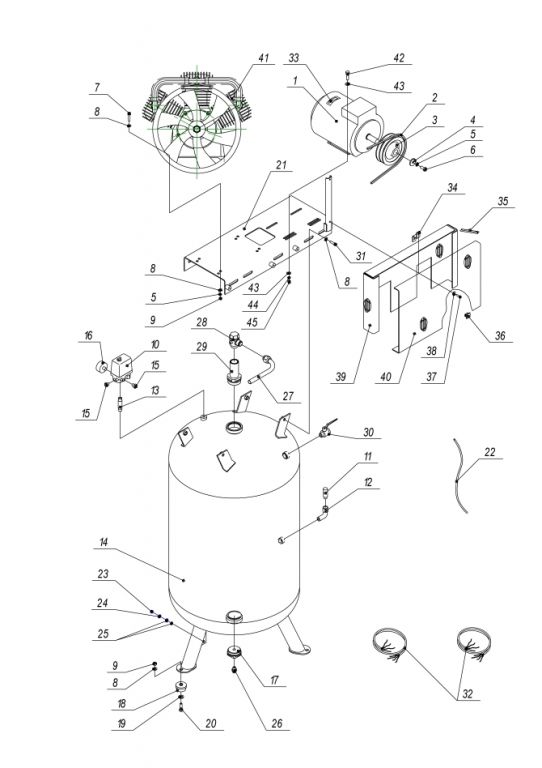 фото Болт М10х25 - Air-po.ru Промоборудование