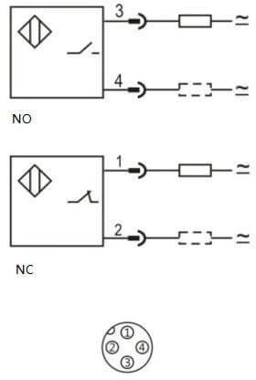 фото Индуктивный датчик LANBAO LE40XZSF15ELC-E2 Air-po.ru Промоборудование