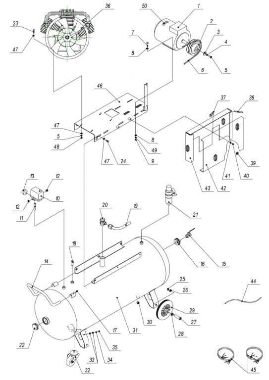 фото Болт М10х20 - Air-po.ru Промоборудование