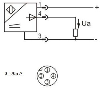 фото Индуктивный датчик расстояния LANBAO LE40XZSN15LUM-E2 Air-po.ru Промоборудование