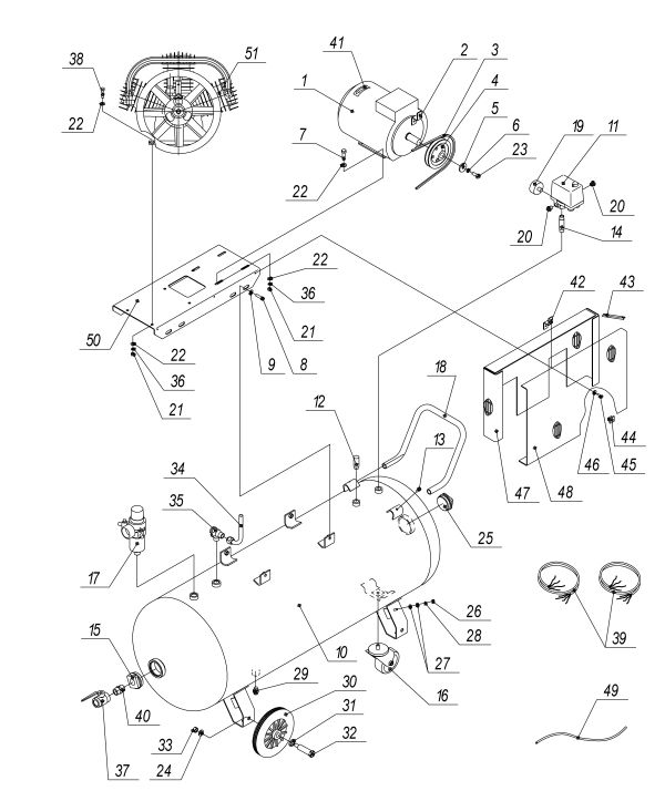 фото Блок поршневой LB40 4023430010 Air-po.ru Промоборудование