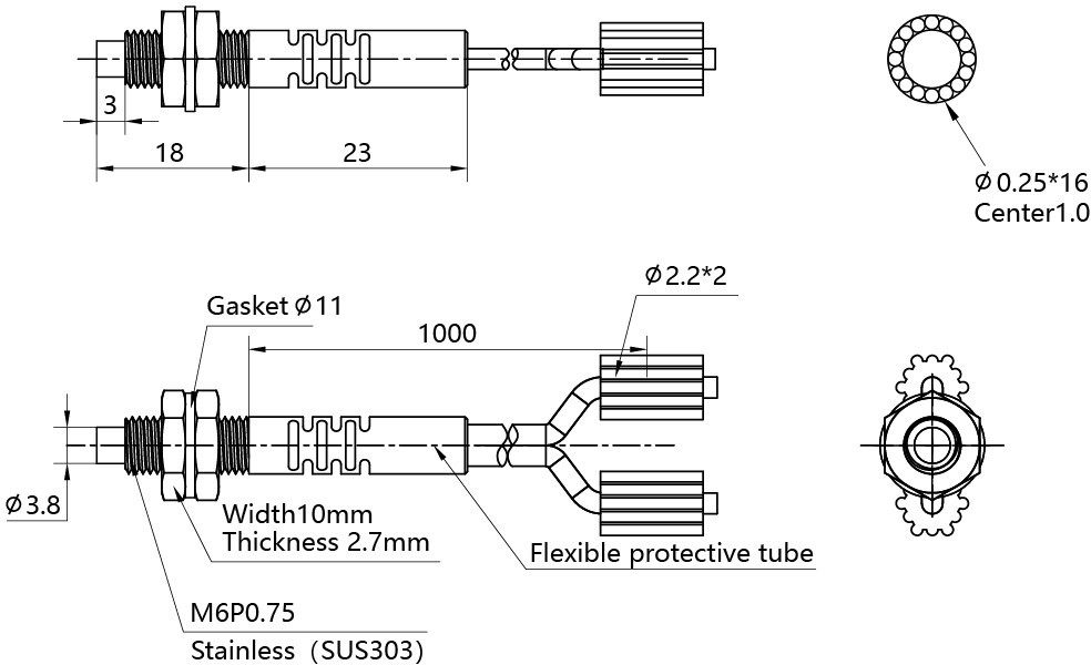 фото Оптоволоконный кабель LANBAO PFRC-610 Air-po.ru Промоборудование