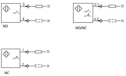 фото Индуктивный датчик LANBAO LE40XZSF15SBB-D Air-po.ru Промоборудование