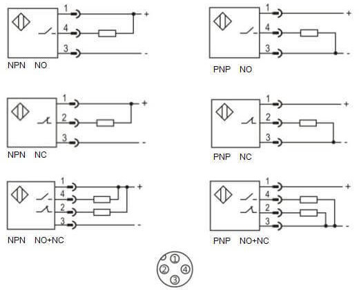 фото Индуктивный датчик LANBAO LE40SZSF15DNCW1-E2 Air-po.ru Промоборудование