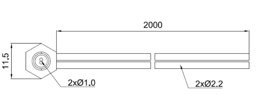 фото Оптоволоконный кабель LANBAO PFR-620-V Air-po.ru Промоборудование