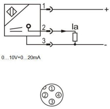 фото Индуктивный датчик расстояния LANBAO LE40XZSN15LI4M-E2 Air-po.ru Промоборудование