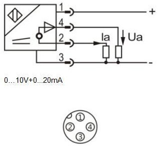 фото Индуктивный датчик расстояния LANBAO LR12XCF02LIUM-E2 Air-po.ru Промоборудование