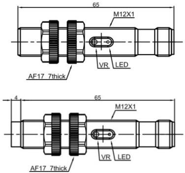фото Емкостной датчик LANBAO CR12SCF04DNOY-E2 Air-po.ru Промоборудование