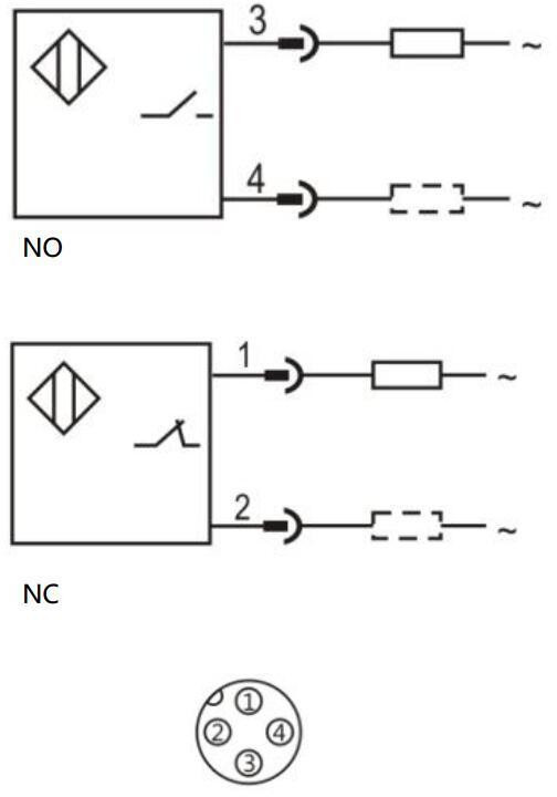 фото Индуктивный датчик LANBAO LE40SZSF15ATO-E2 Air-po.ru Промоборудование