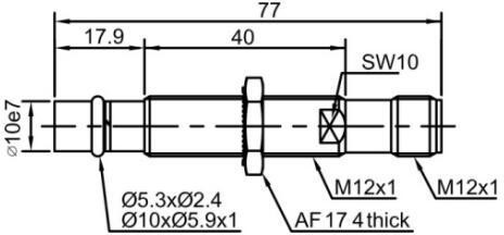 фото Индуктивный датчик LANBAO LR12XBF15DPOB-E2 Air-po.ru Промоборудование