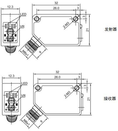фото Оптический датчик LANBAO PSF-TM10DPC-E1 Air-po.ru Промоборудование