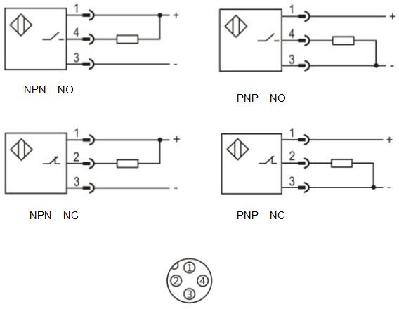 фото Емкостной датчик LANBAO CR12CF02DPC-E2 Air-po.ru Промоборудование