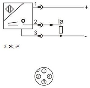 фото Индуктивный датчик расстояния LANBAO LR12XCF02LIM-E2 Air-po.ru Промоборудование