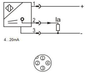 фото Индуктивный датчик расстояния LANBAO LR18XCN08LI4M-E2 Air-po.ru Промоборудование