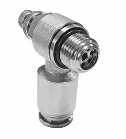 фото XMC* 12 G1/4 SS316 пневмодроссель цилиндрическая резьба Air-po.ru Промоборудование