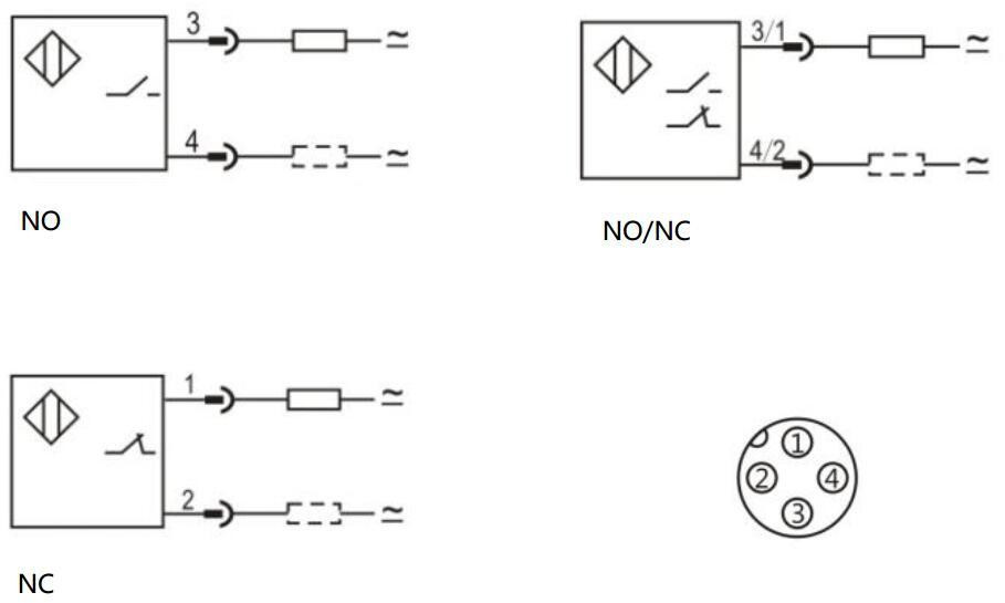 фото Индуктивный датчик LANBAO LE40SZSF15SBO-E2 Air-po.ru Промоборудование