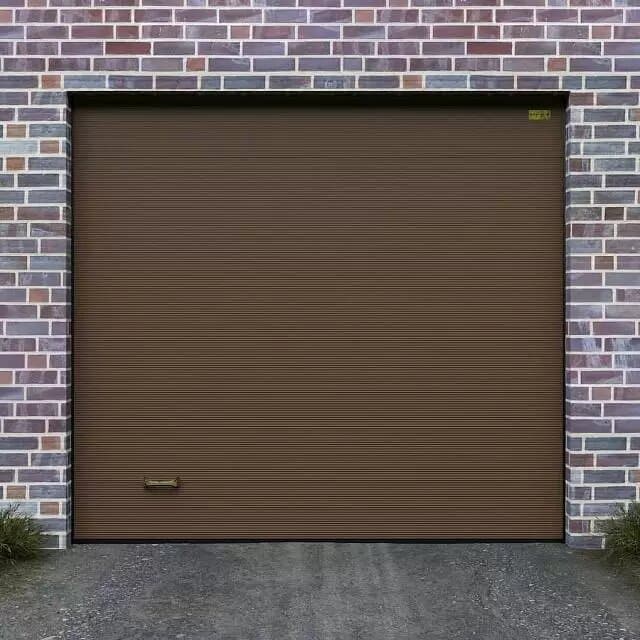 Теплые секционные ворота для гаража ALUTECH Prestige 2750×2500 мм