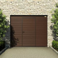 Теплые секционные гаражные ворота ALUTECH Prestige 2625×2250мм