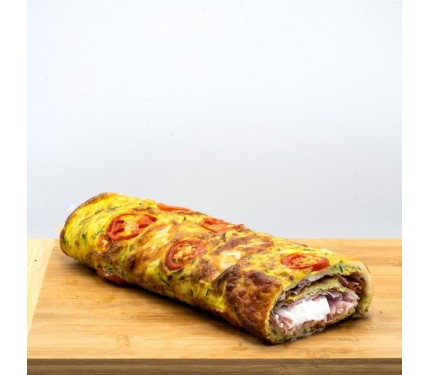 ROTOLO DI ZUCCHINE CON POMODORINI