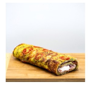 ROTOLO DI ZUCCHINE CON POMODORINI