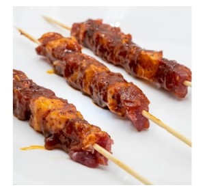 ARROSTICINI DI SUINO IN SALSA BBQ