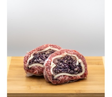 GIRELLE DI CARNE CON RADICCHIO E SPECK