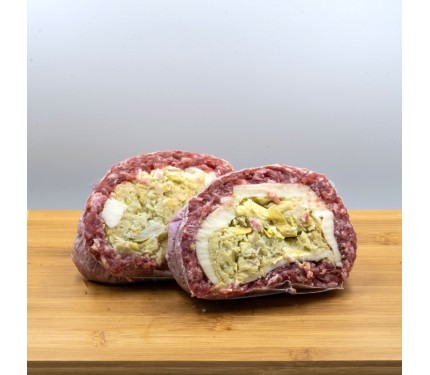 GIRELLE DI CARNE CON CARCIOFI