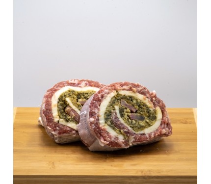 GIRELLE DI SALSICCIA CON FRIARELLI E GUANCIALE
