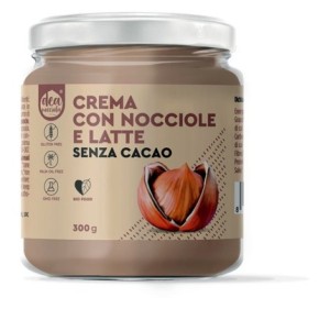 CREMA BIO CON NOCCIOLE E LATTE SENZA CACAO 300 GR