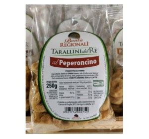 TARALLINI DEL RE AL PEPERONCINO 200 GR