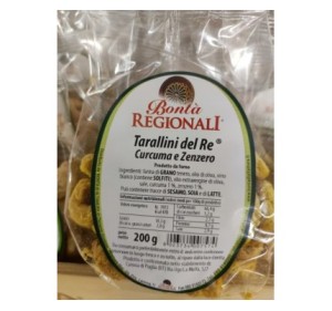 TARALLINI DEL RE CURCUMA E ZENZERO 200 GR