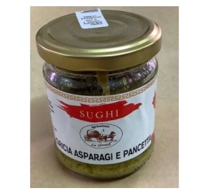 GRIGIA ASPARAGI E PANCETTA GR 200