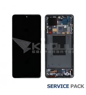 Pantalla Xiaomi 12 Pro 2022 Dark Tarnish Negro con Marco Lcd 2201122C 56000300L200 Service Pack