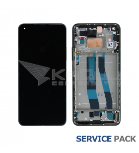Pantalla Xiaomi Mi 11 Lite 5G Negro con Marco Lcd M2101K9C 56000K00K900 Service Pack