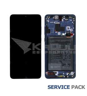 Pantalla Huawei Mate 20 Azul con BaterÍa Lcd HMA-L29 02352FQM Service Pack