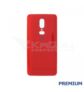 Tapa Batería Back Cover para OnePlus 6 A6000 A6003 Rojo Premium