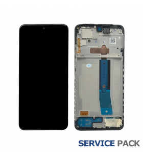 Pantalla Xiaomi Poco M4 Pro 4G 2022 Negro Tarnish con Marco Lcd 2201117PG 5600010K7P00 Service Pack