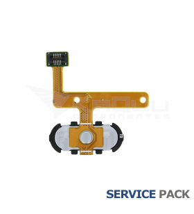 Flex Botón Home / Lector Huella para Samsung Galaxy Tab S3 9.7 T820 T825 Negro GH96-10613A Service Pack