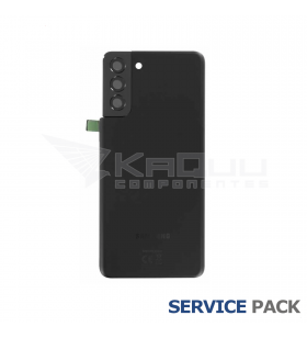 Tapa Batería Back Cover Galaxy S21 Plus 5G Phantom Negro G996B GH82-24505A Service Pack