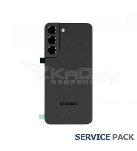 Tapa Batería Back Cover Galaxy S22 5G Phantom Black Negro S901B GH82-27434A Service Pack