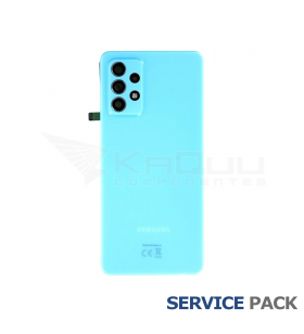 Tapa Batería Back Cover para Galaxy A72 Azul A725F GH82-25448B Service Pack