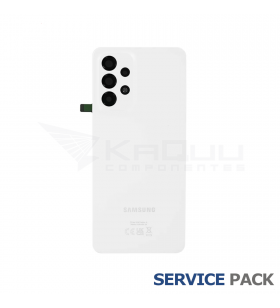 Tapa Batería Back Cover para Samsung Galaxy A33 5G A336B Awesome White Blanco GH82-28042B Service Pack