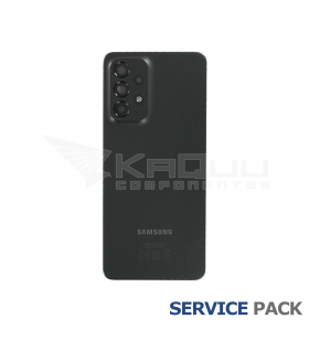 Tapa Batería Back Cover para Samsung Galaxy A33 5G A336B Awesome Black Negro GH82-28042A Service Pack