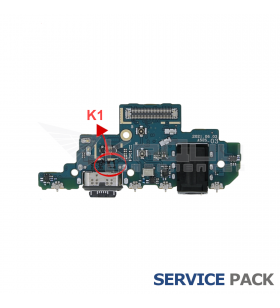 Flex Conector Carga Placa Tipo C para Samsung Galaxy A52s 5G A528B GH96-14724A Service Pack Version K1