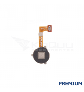 Flex Botón Home / Lector Huella para Oppo A32 PDVM00 Blanco Premium