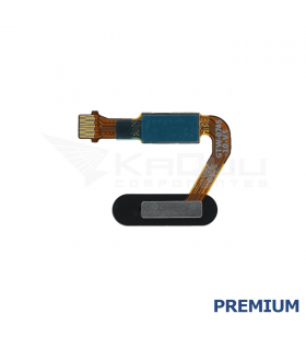 Flex Boton Home / Lector Huella para Huawei P20 EML-L09, P20 Pro CLT-AL00 Negro Premium
