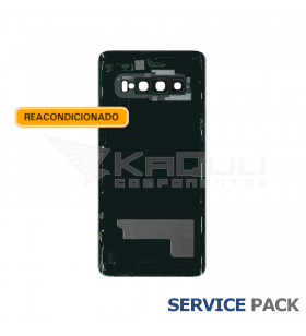 Tapa Bateria Back Cover para Galaxy S10 G973F Negro GH82-18378A Service Pack